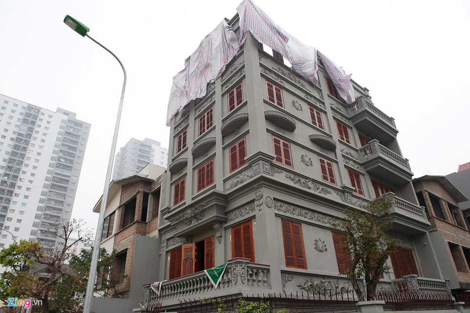 Cận cảnh biệt thự sai phép của gia đình tướng Nguyễn Thanh Hóa